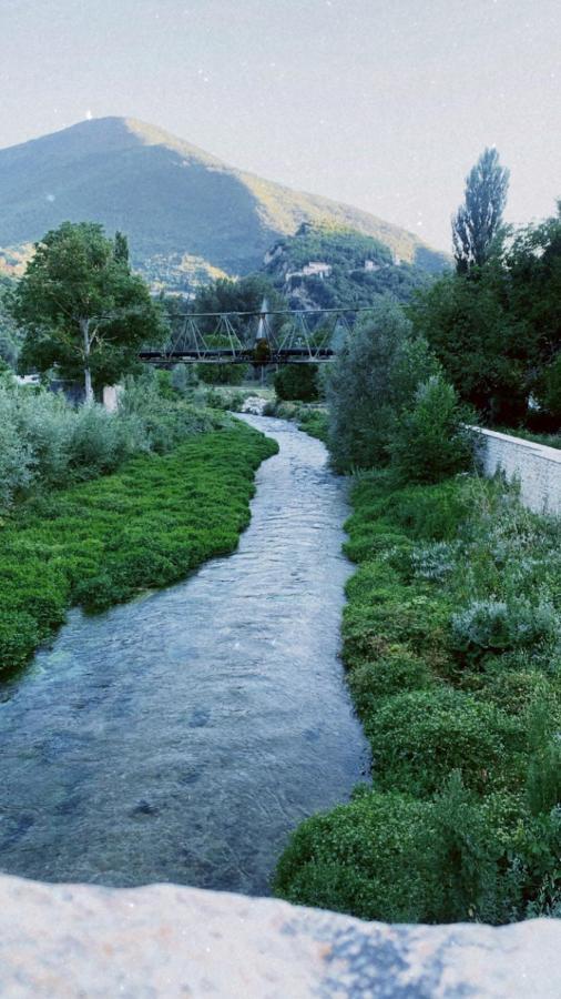 Residence il giardino sul fiume Nera Cerreto di Spoleto Esterno foto