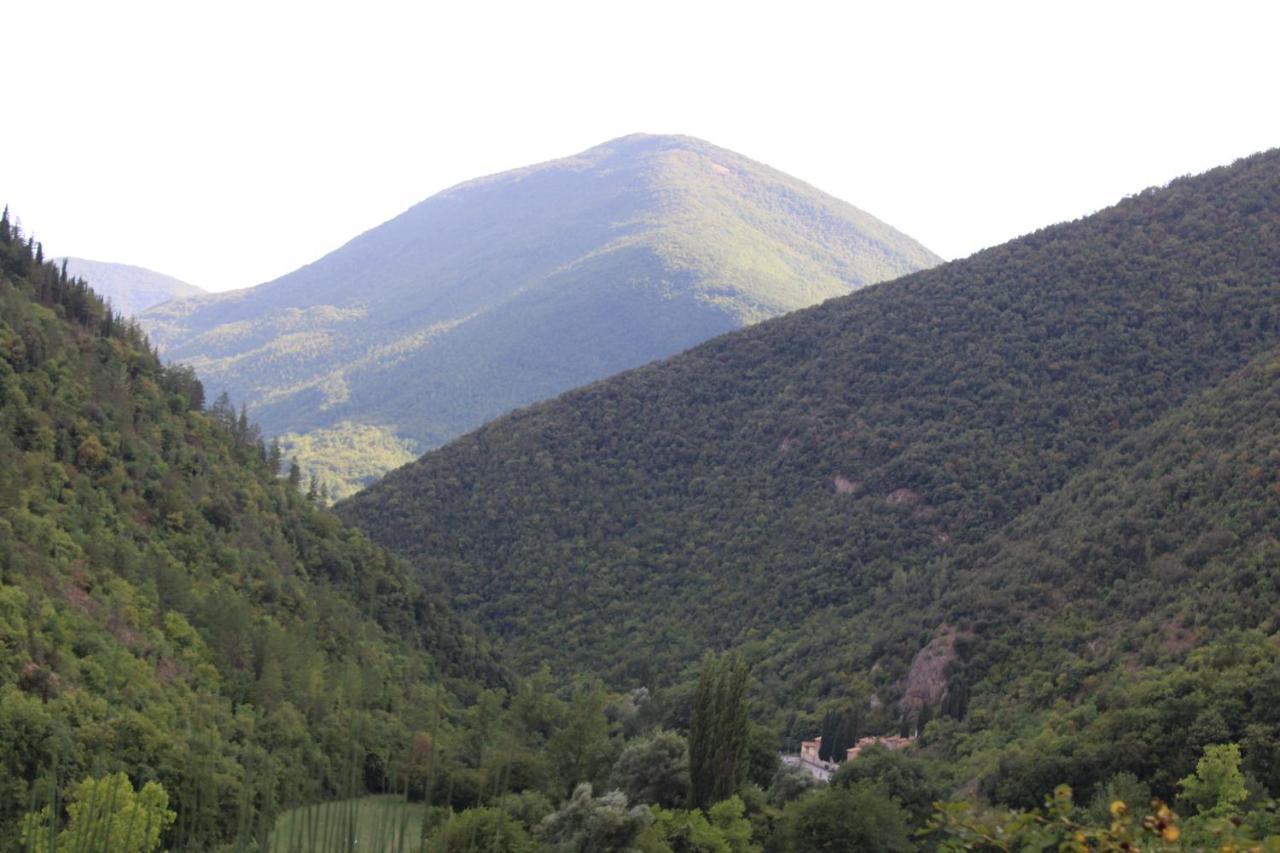 Residence il giardino sul fiume Nera Cerreto di Spoleto Esterno foto